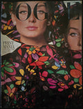 Vogue featuring models in floral outfits.