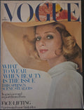 Vogue with model in large sunhat