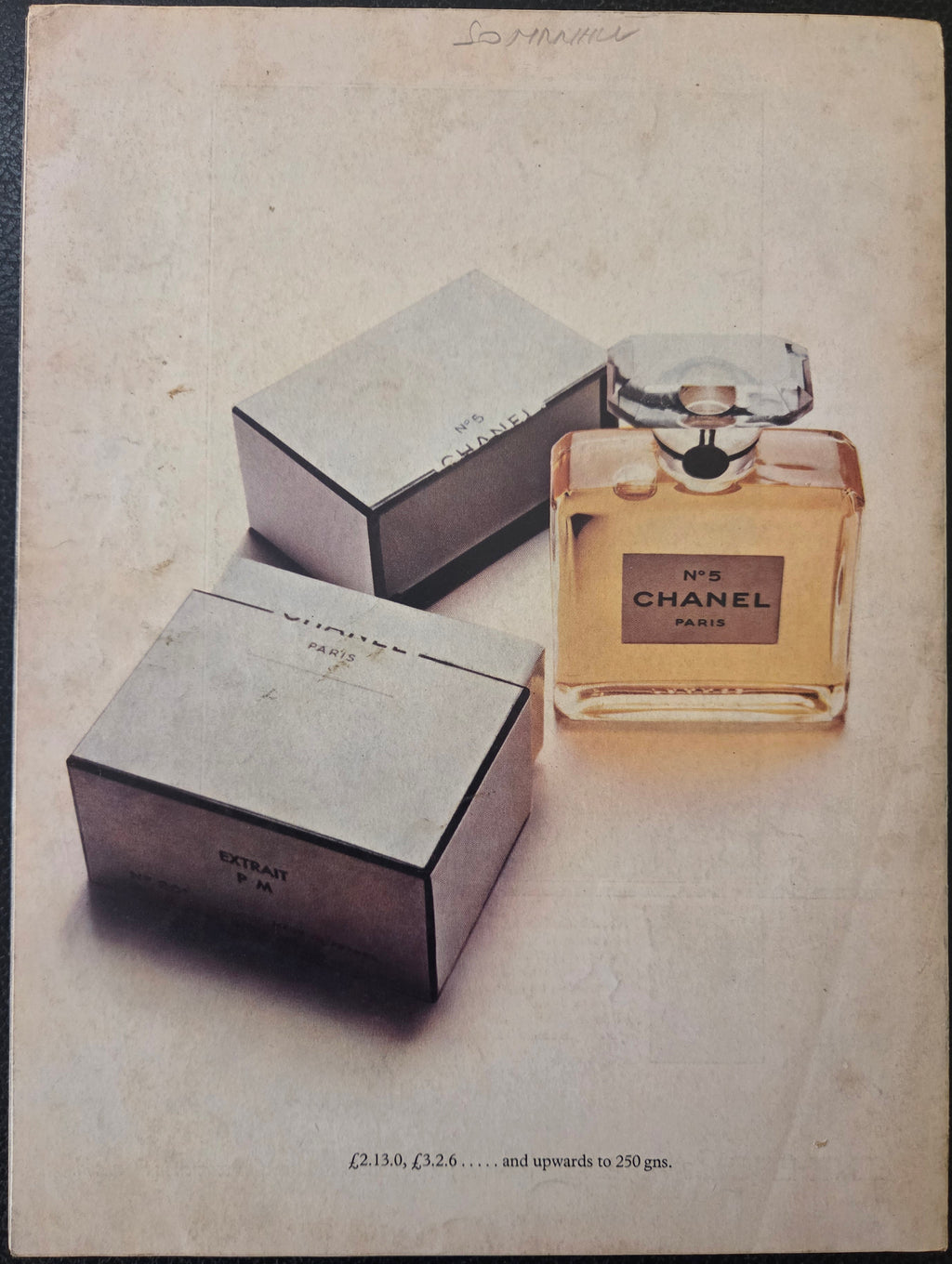 Chanel vintage advert.