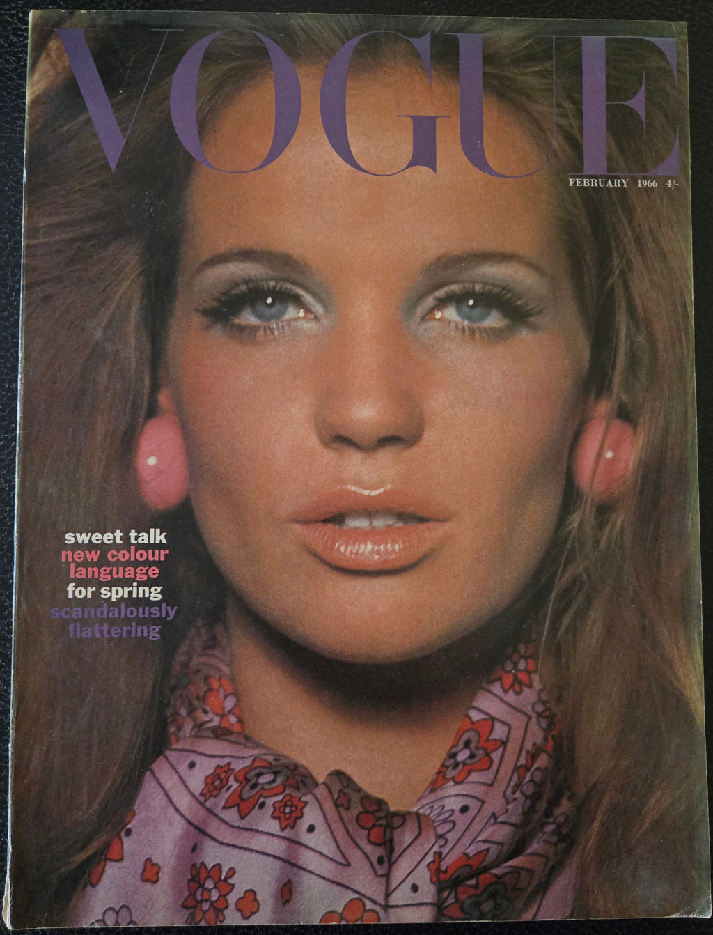 Vintage Vogue Magazine - February 1966