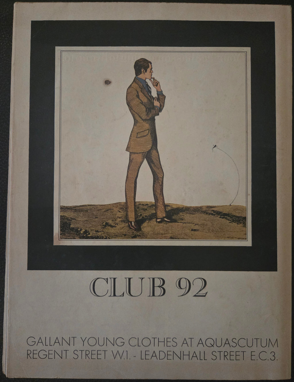 Vintage advert for Aquascutum