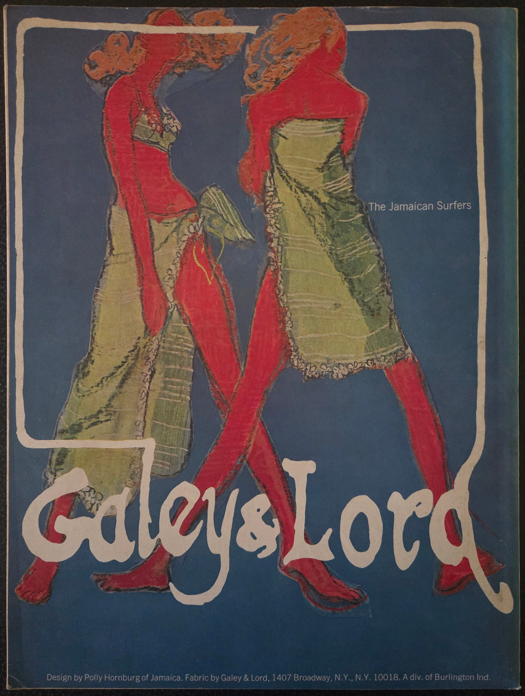 Vintage advert for Galey & Lord