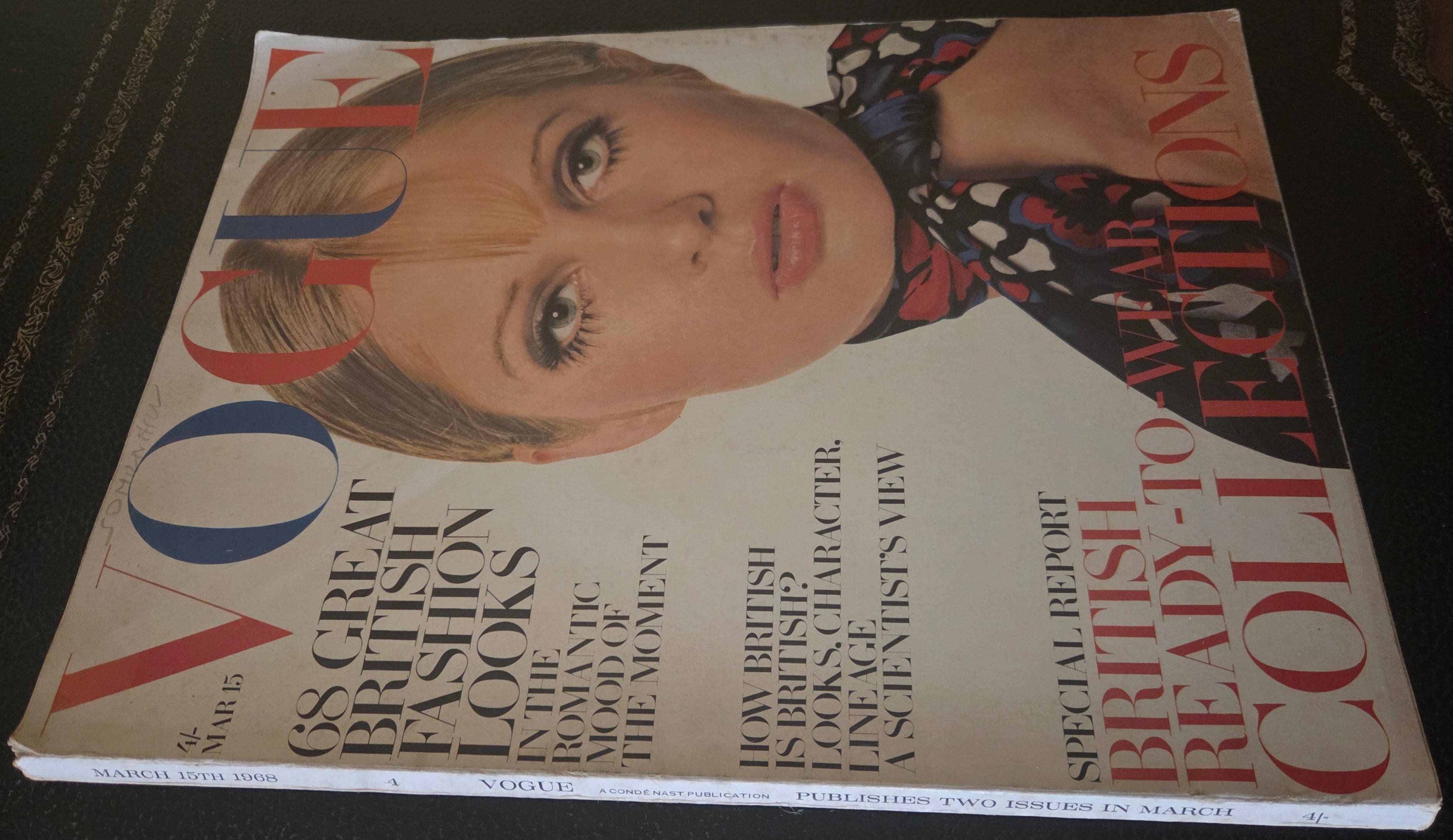 Vogue featuring British ready to wear collections.