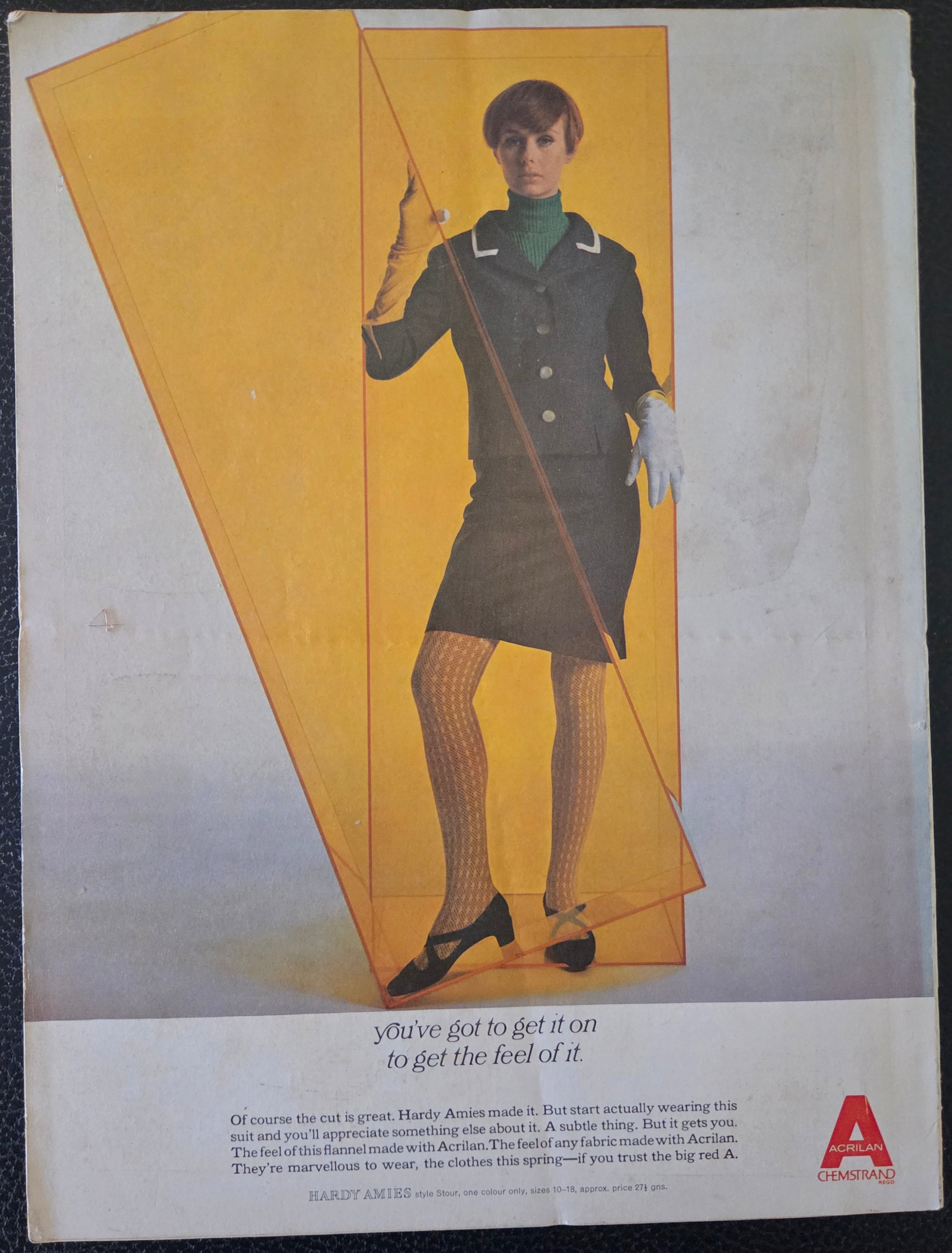 Vintage Acrilan advert