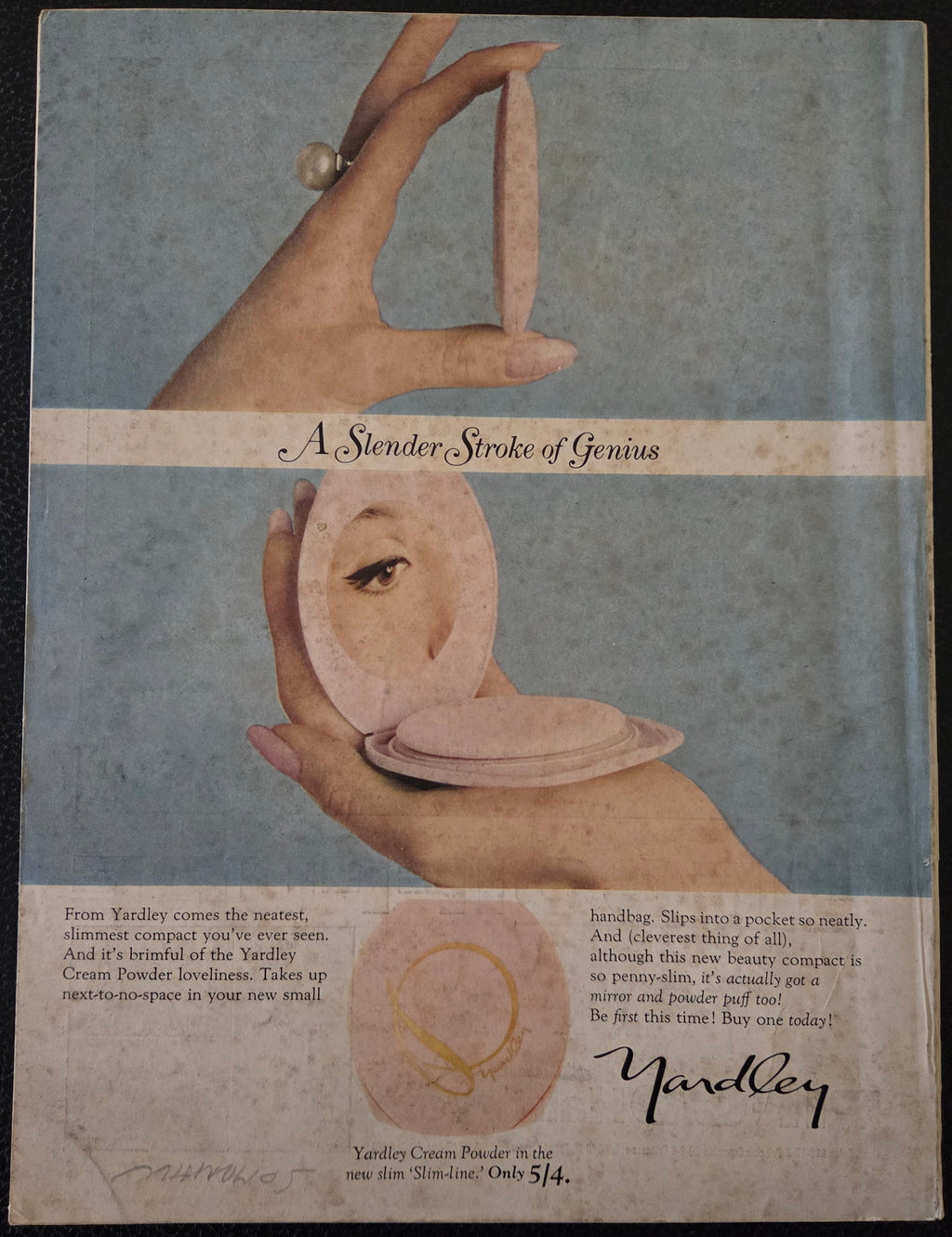Yardley vintage advert.