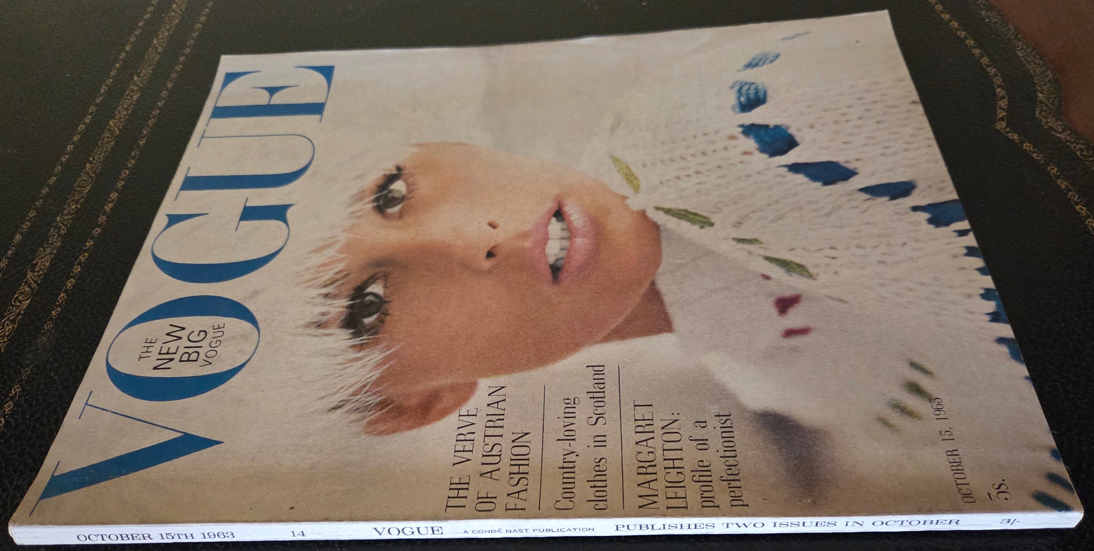 Vintage vogue from October 1963